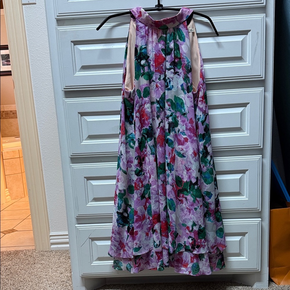 Eliza J floral dress. Worn once